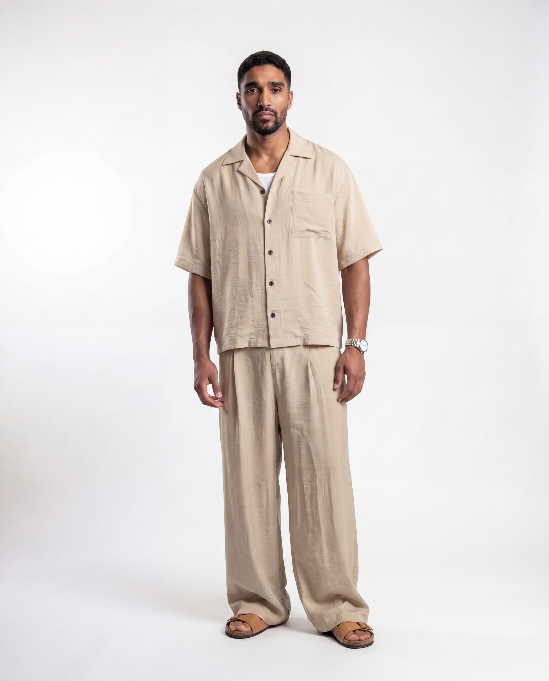 Linen Boxy-Fit Chemise